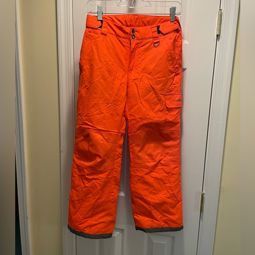 Hisea Unisex Kids Snow Pants, Medium (8-10)